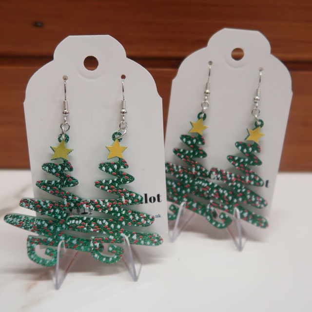 Christmas Tree Earrings