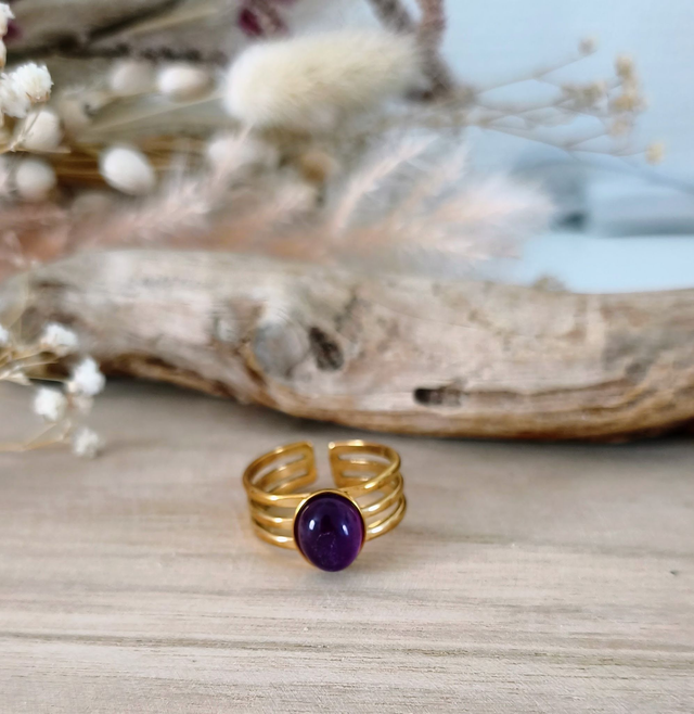 Bague Azur Améthyste