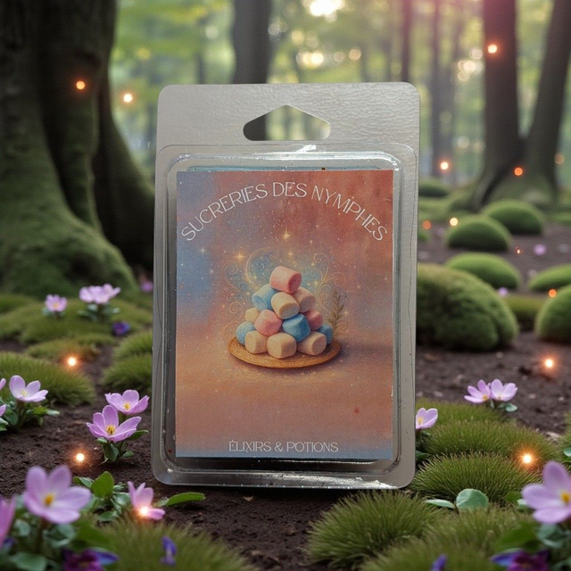 Fondant parfumé "Sucreries des Nymphes" (guimauve)