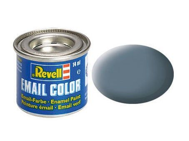 peinture email bleu gris mat revell 32179