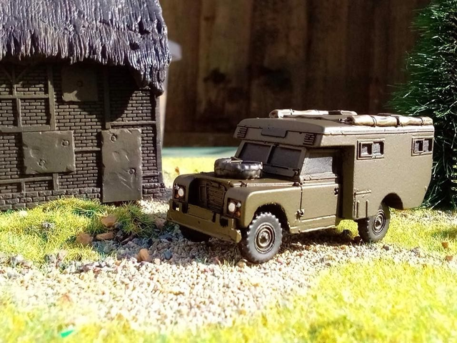 mbg land rover s3 ambulance