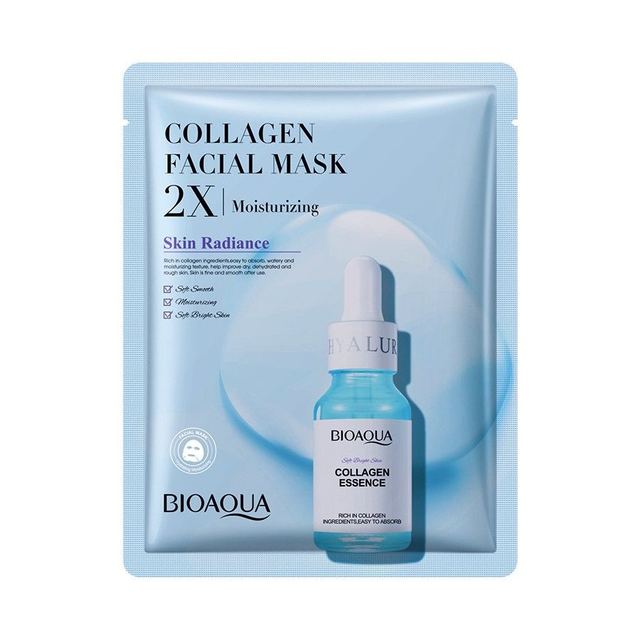 2X MASQUES VISAGE À COLLAGENE 30GR. BIOAQUA