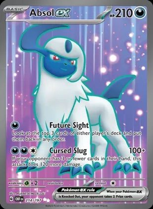 Absol EX - 214/197 (Ultra Rare)