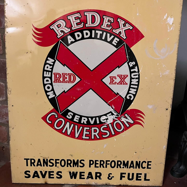 1950’s REDeX Conversion Sign 1