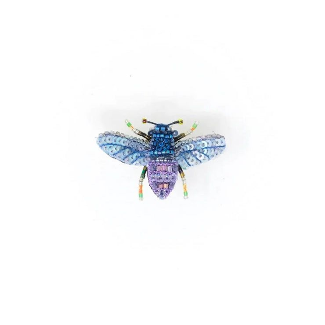 Abeille mauve
