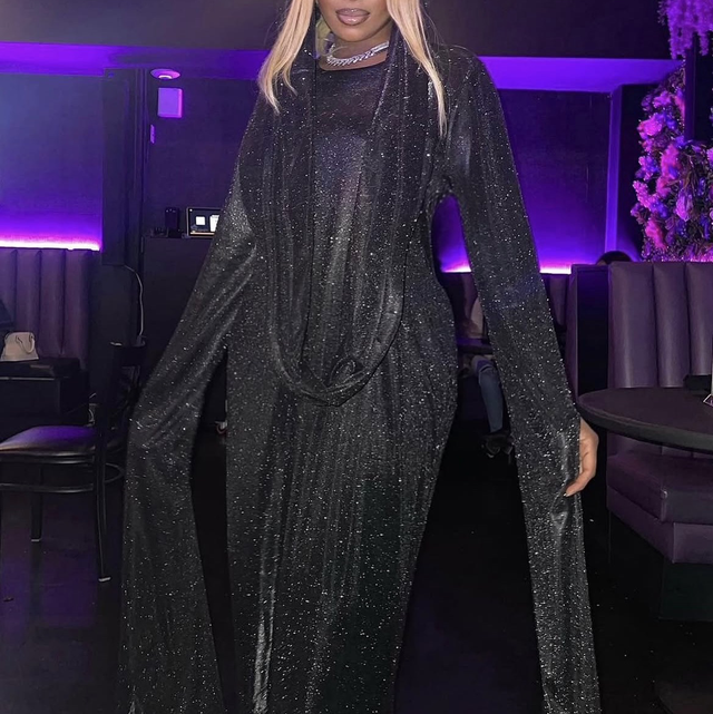 Black Dreamy Divine Dress