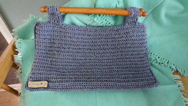 Crochet handbag