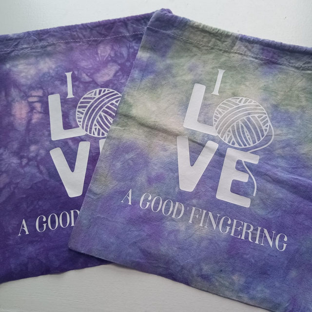 Project bag - I love a good fingering