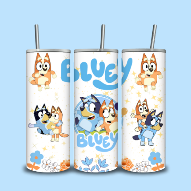 Tumbler Bluey et Bingo