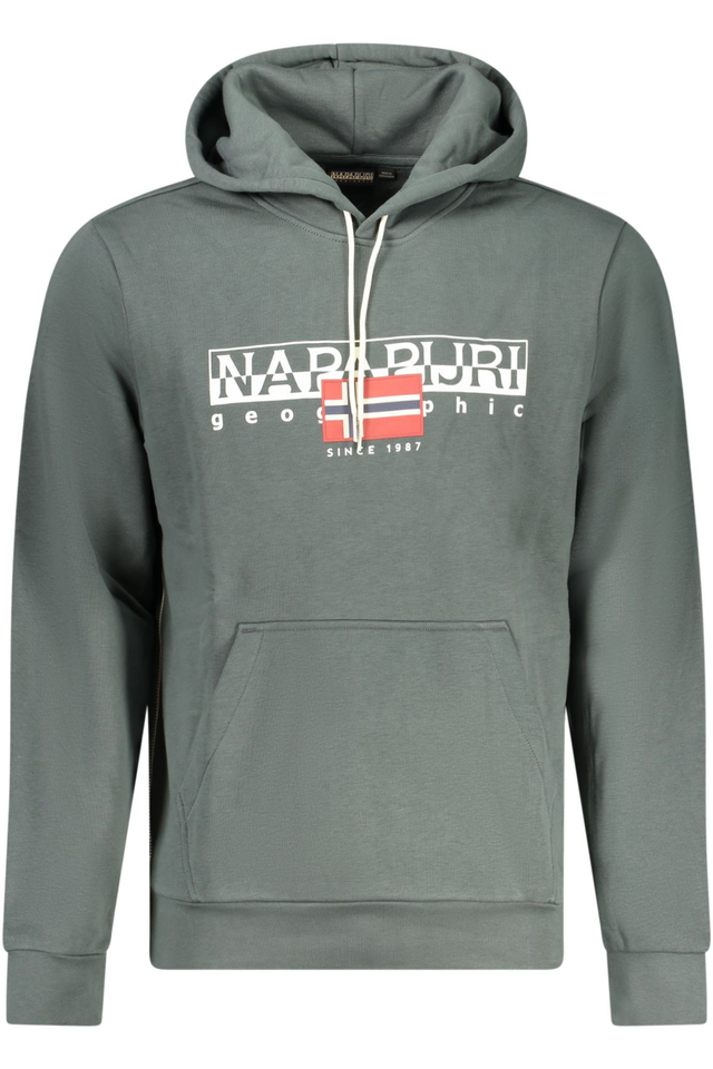 NAPAPIJRI FELPA SENZA ZIP UOMO VERDE