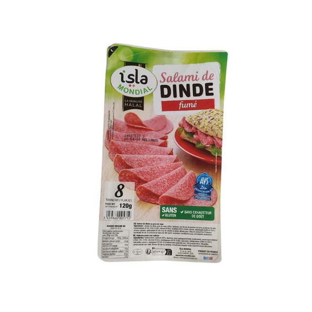 Salami de Dinde fumé