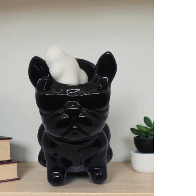 Brûleur fondant "Boubou" noir