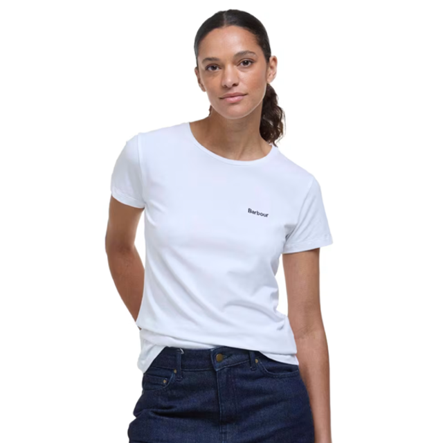 Barbour Saltford T-Shirt White