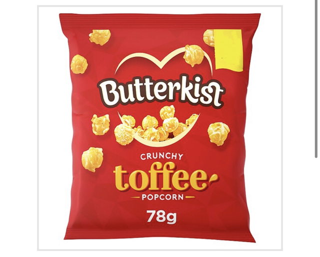 Butterkist Crunchy Toffee Popcorn 78g
