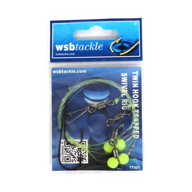 WSB TWIN HOOK TRAP SWIVEL RIG