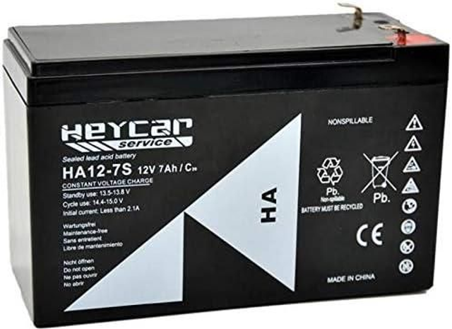 Batería AGM 12V 7Ah HEYCAR