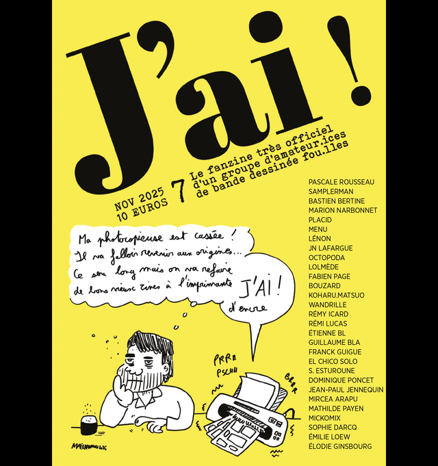 J'AI LE FANZINE NUMERO 7