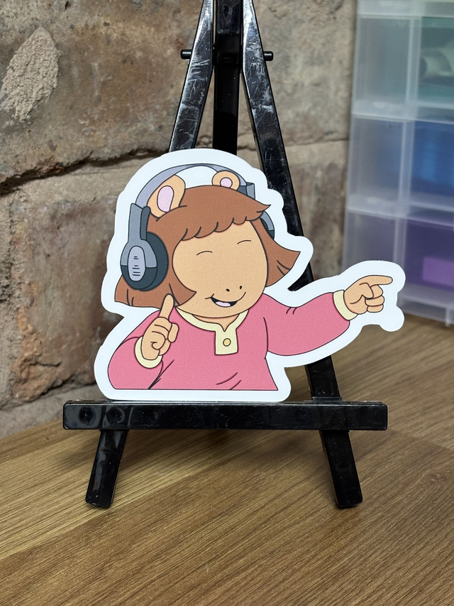 Aurthur DW Sticker