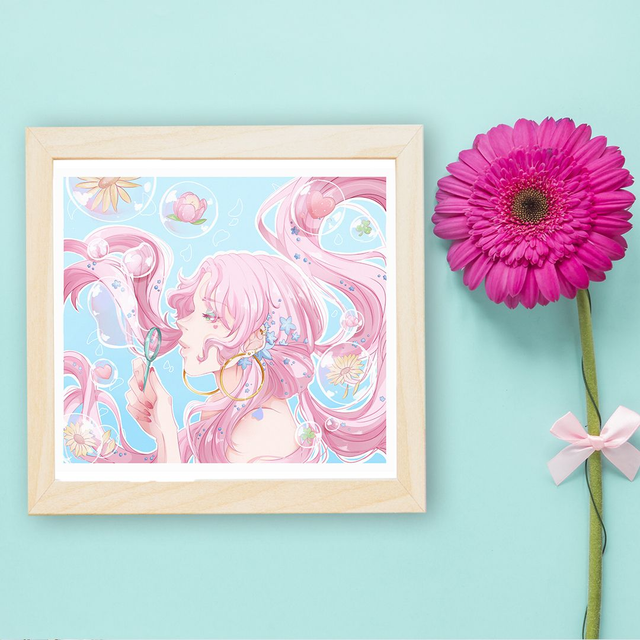 Magic Bubbles collection : "Sweet Wish"