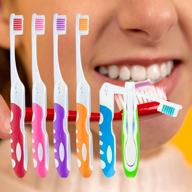 Foldable Travel Toothbrush | Personal Care & Travel Essentials

