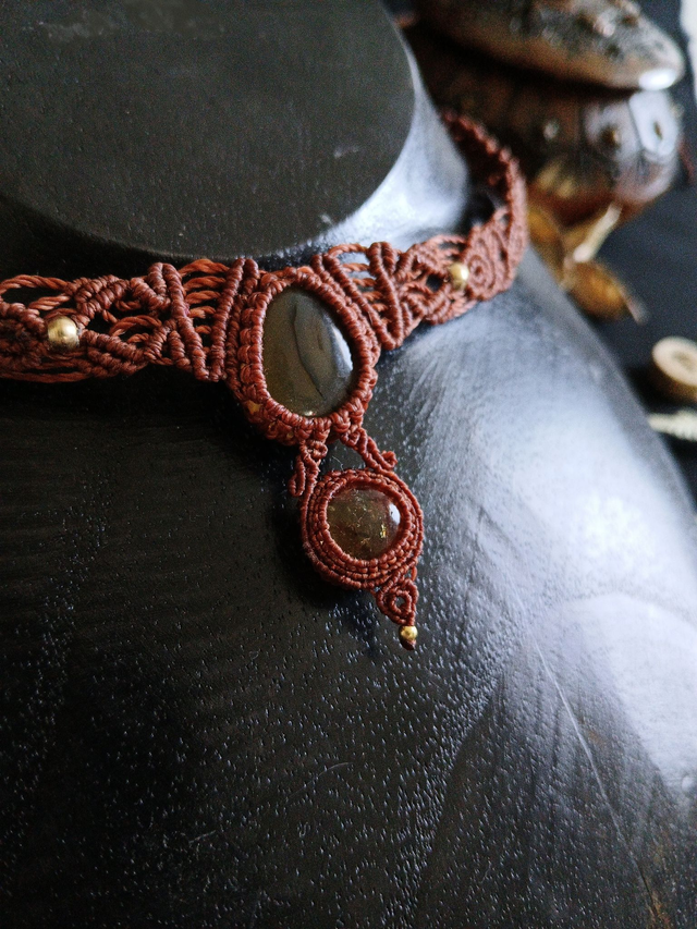 L’Œil du Dragon – Agate Montana &amp; Citrine