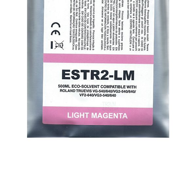 Magenta Light Eco-Solvent Bag Compa Roland TrueVIS SG2 | VG2 | VF2 | SG3 | VG3#500ML