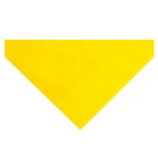 Felt squares: wool/viscose Yellow 