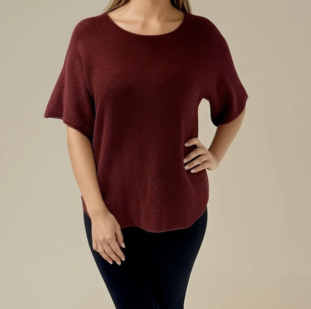 Katie Classic Short Sleeve Jumper