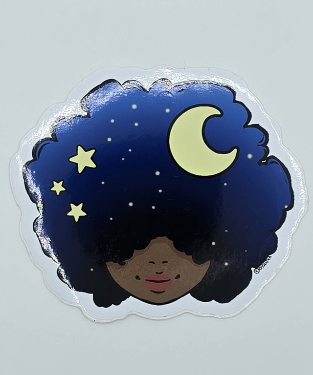 Head in the sky 8x8cm