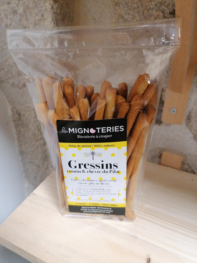 Gressin Cumin Et Chèvre Du Pilat 