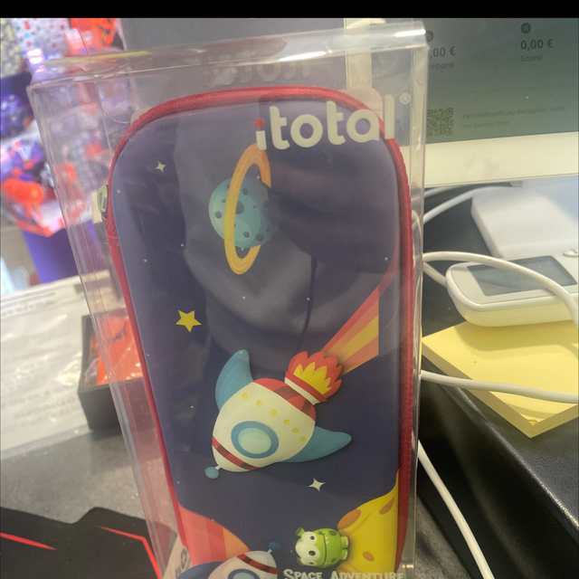 Astuccio ovale boy game\space adventure