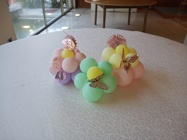 Centro tavola composizione da 3 fiorellini