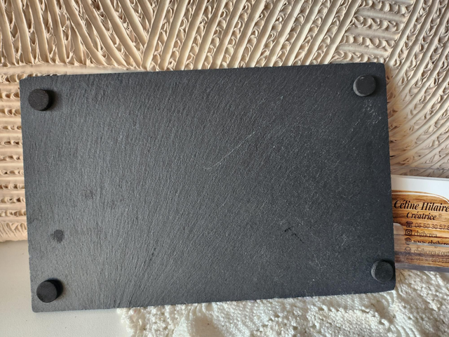 Planche ardoise à  graver