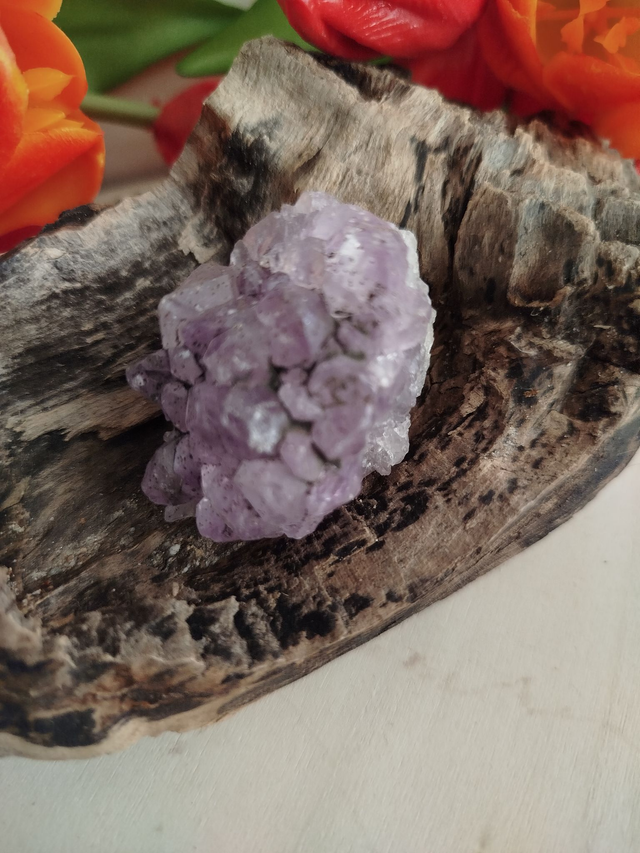 Druse  brute  Améthyste 