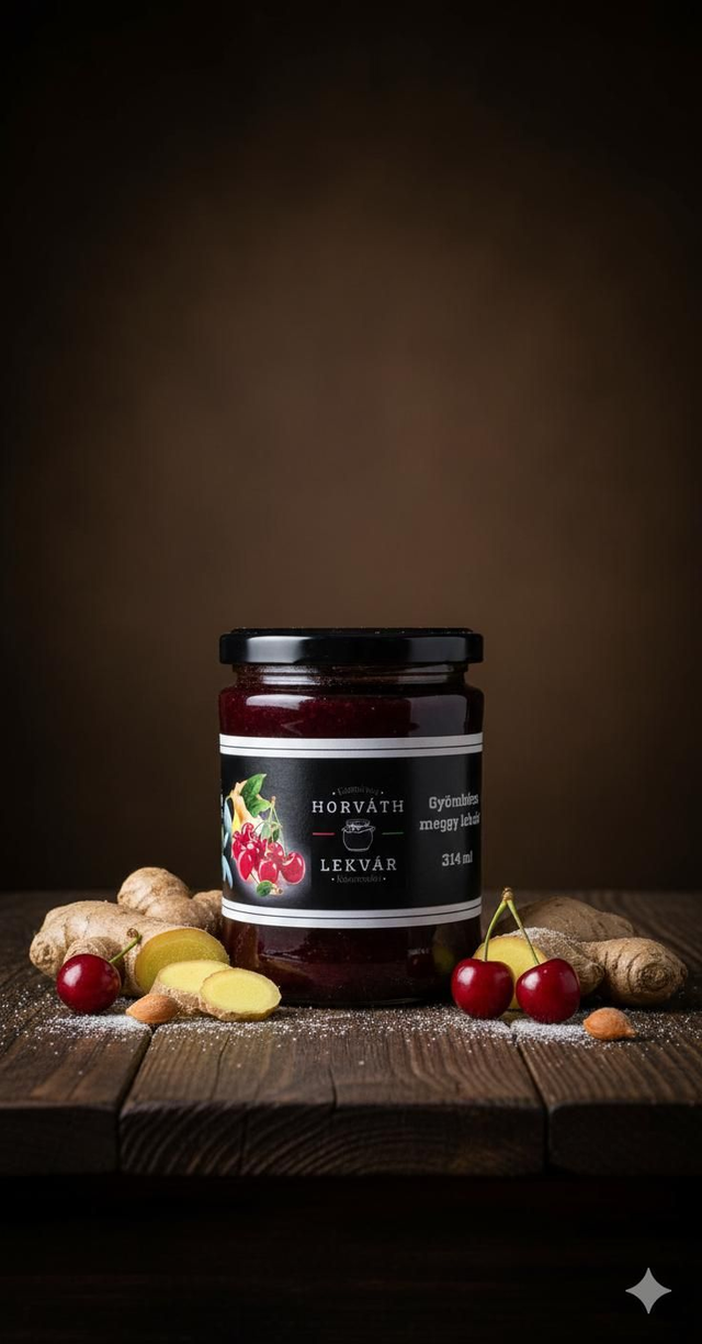 GYÖMBÉRES MEGGY LEKVÁR