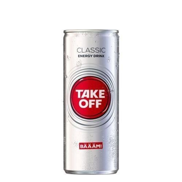 Take Off Energy Drink 24x0.33L Cans DISPOSABLE Deposit