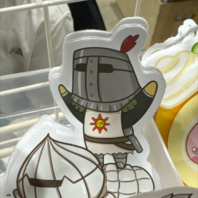 Dark Souls 3 Praise the Onion Knight Vinyl Sticker
