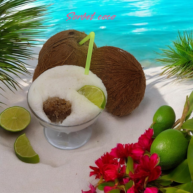 Sorbet coco