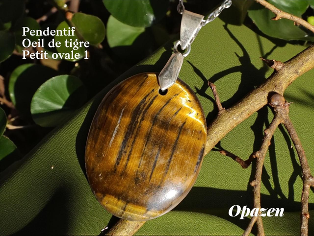 Pendentif Oeil de tigre 