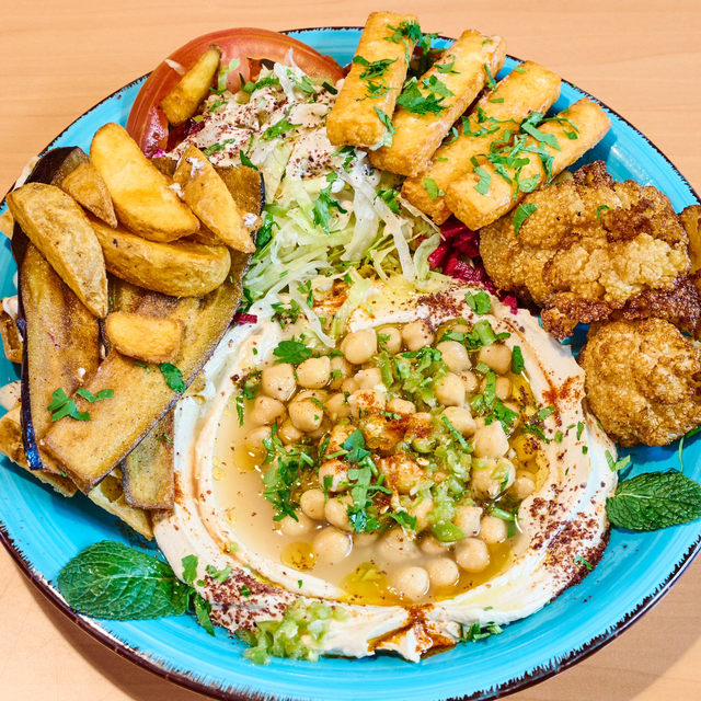 Maqali Halumi &Kartofelecken 