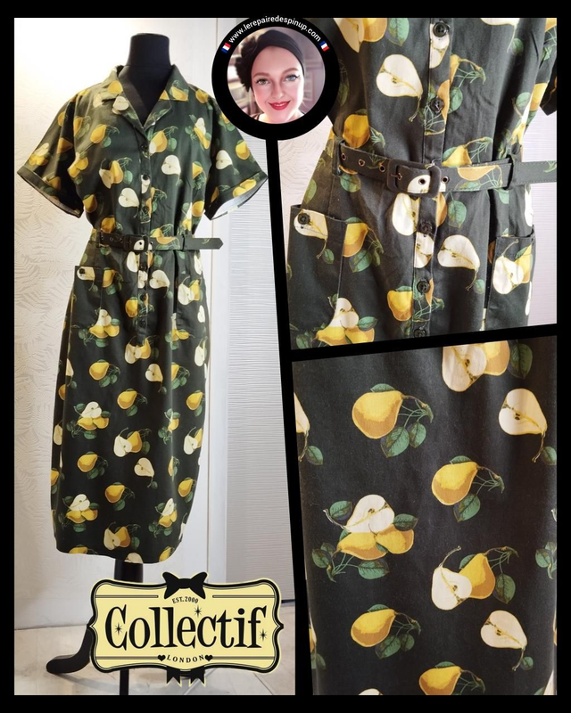 Robe Collectif Caterina Pear Pencil T46/48