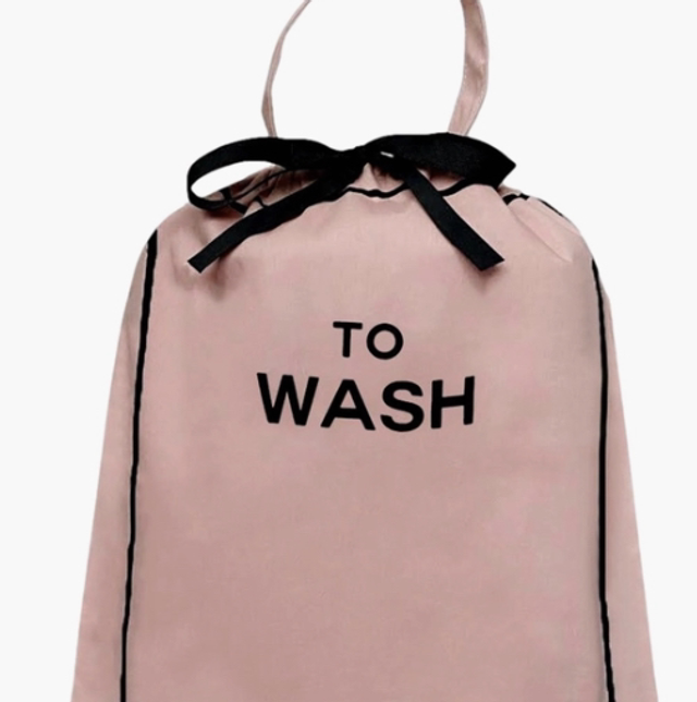 Personalised Perfectly pink To wash bag 