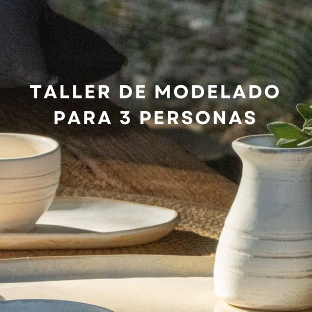 Regala un Taller de modelado de 4 días para 3 personas 