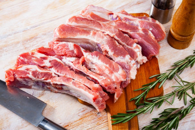 Lamb Spare Ribs (£14.29 per kg) 