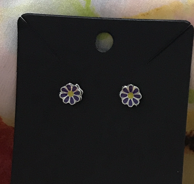 Children-Adult Studs -Purple - CASEP01