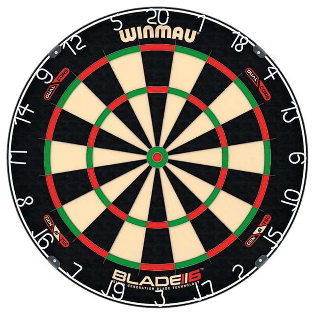 WINMAU BLADE 6 DUAL CORE DARTBOARD