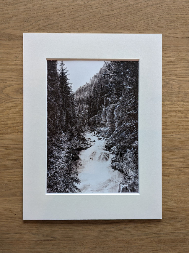 Artprint "Wilde Wasser Weg"