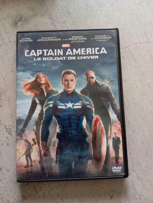 DVD Captain America le soldat de l'hiver