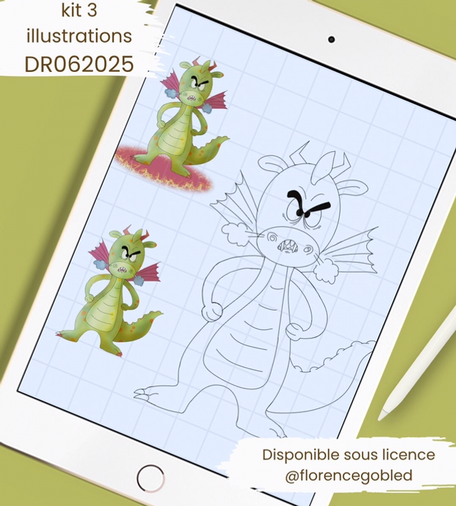 dragon en colère