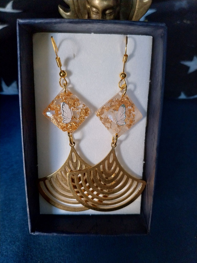 Boucles d’oreilles « Les Ailes d’Arcéline »